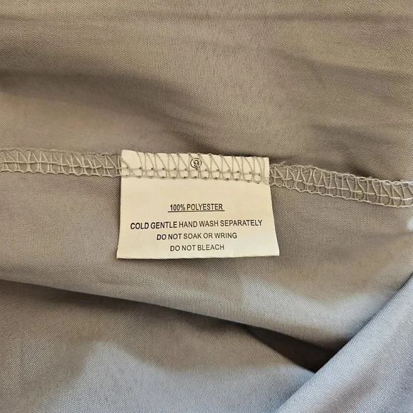 Here Come The Sun Women’s Wrapped  Long Sleeve Mini Casual Dress Grey Size XS. - Picture 14 of 15